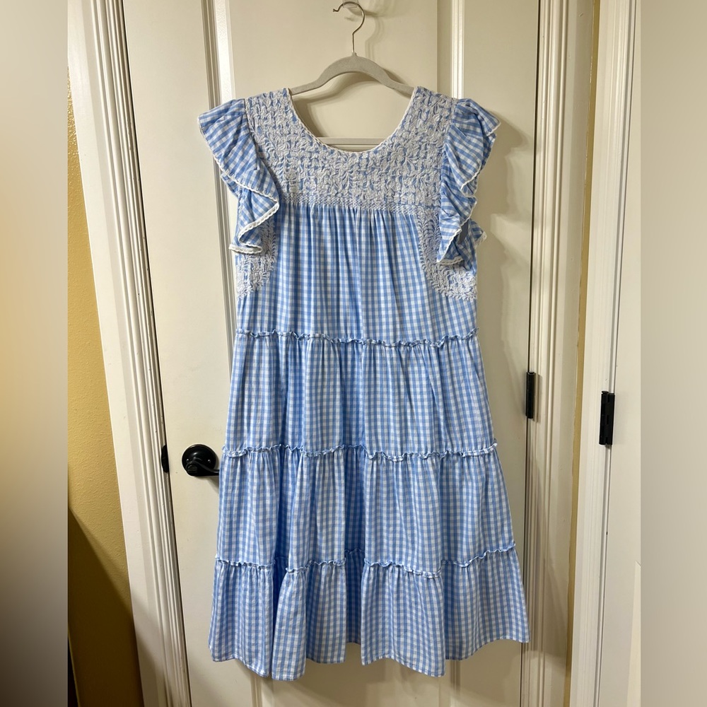 J Marie Light Blue Dress